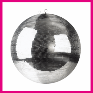 50cm Mirror Ball Hire