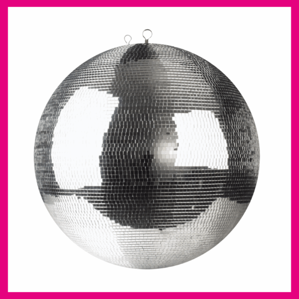 50cm Mirror Ball Hire